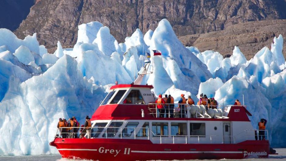 Navegación Glaciar Grey con Transporte 